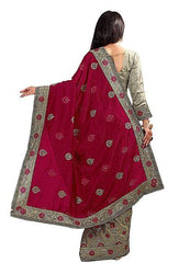 DESIGNER SAREE BLOUSE ART SILK NEW COLLECTION 2019