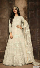 Magical Soft Net Floral Embroidered Anarkali Suits