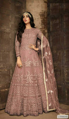 Magical Soft Net Floral Embroidered Anarkali Suits