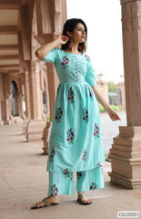 New Cotton Printed Palazzo Sets