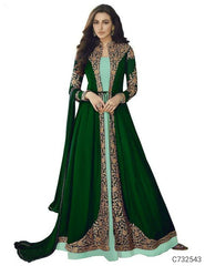 Pretty Georgette Embroidered Anarkali Suits