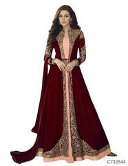 Pretty Georgette Embroidered Anarkali Suits