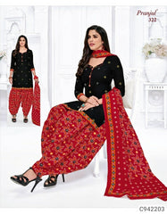 Stunning Cotton Printed Patiala Suits