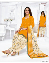 Stunning Cotton Printed Patiala Suits