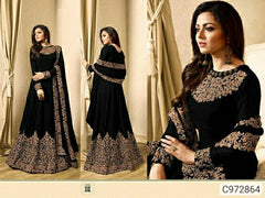 Georgette Embroidered Anarkali Suits