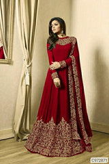 Georgette Embroidered Anarkali Suits